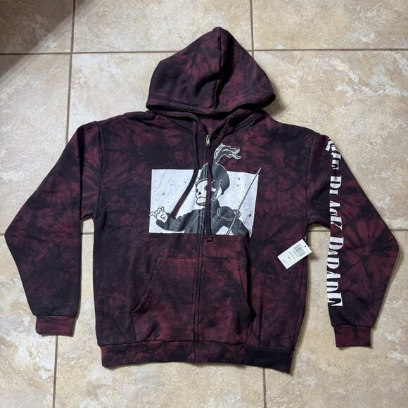 My Chemical Romance The Black Parade Red Tie-Dye Hoodie Medium New With Tags - Picture 1 of 11